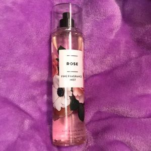 Rose bath and body works mist